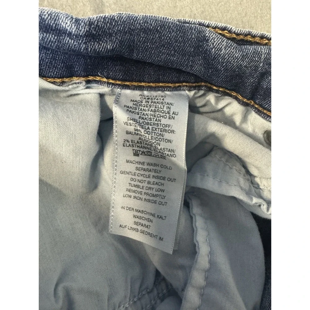 True Religion Ricky Men 46 Blue Relaxed Straight Jeans MC227